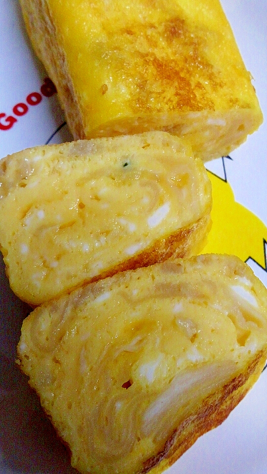 スタミナ♪♪餃子たまご焼き