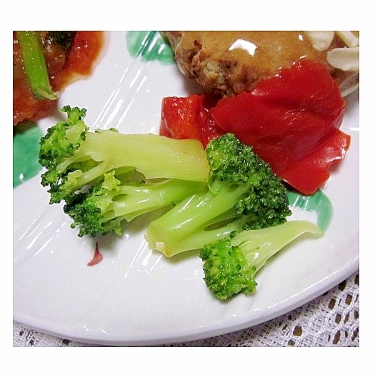 ブロッコリーのマリネ(蜂蜜レモン&МCTオイル)