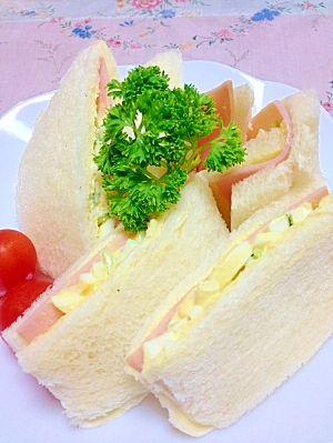 朝食★シンプルユアベストサンド