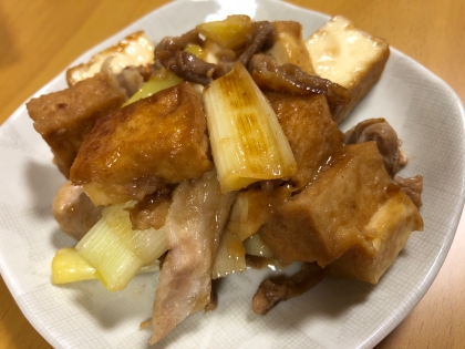 豚肉を加えて、ボリュームアップ！！味付けもちょうど良くて美味しかったです♡また作りたいと思います♪