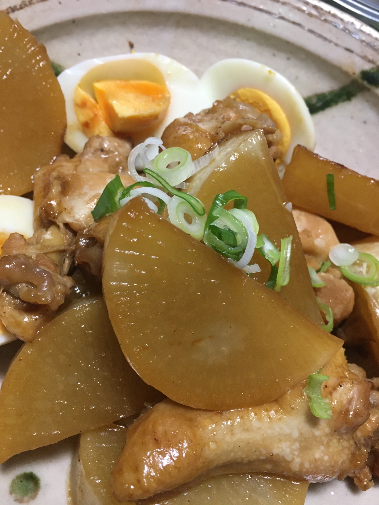 【炊飯器で！】大根と鳥手羽煮