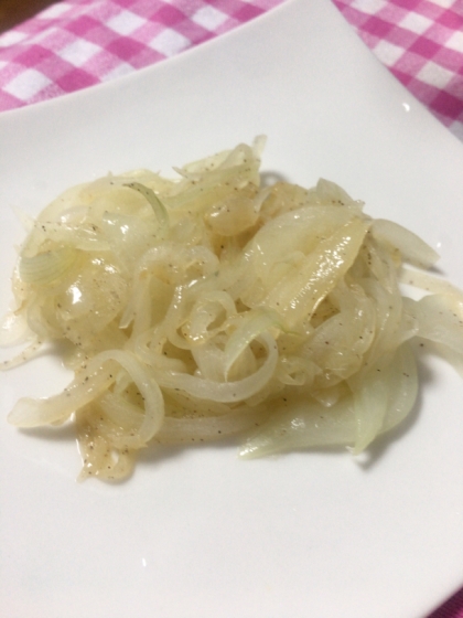 玉ねぎのごま油炒め