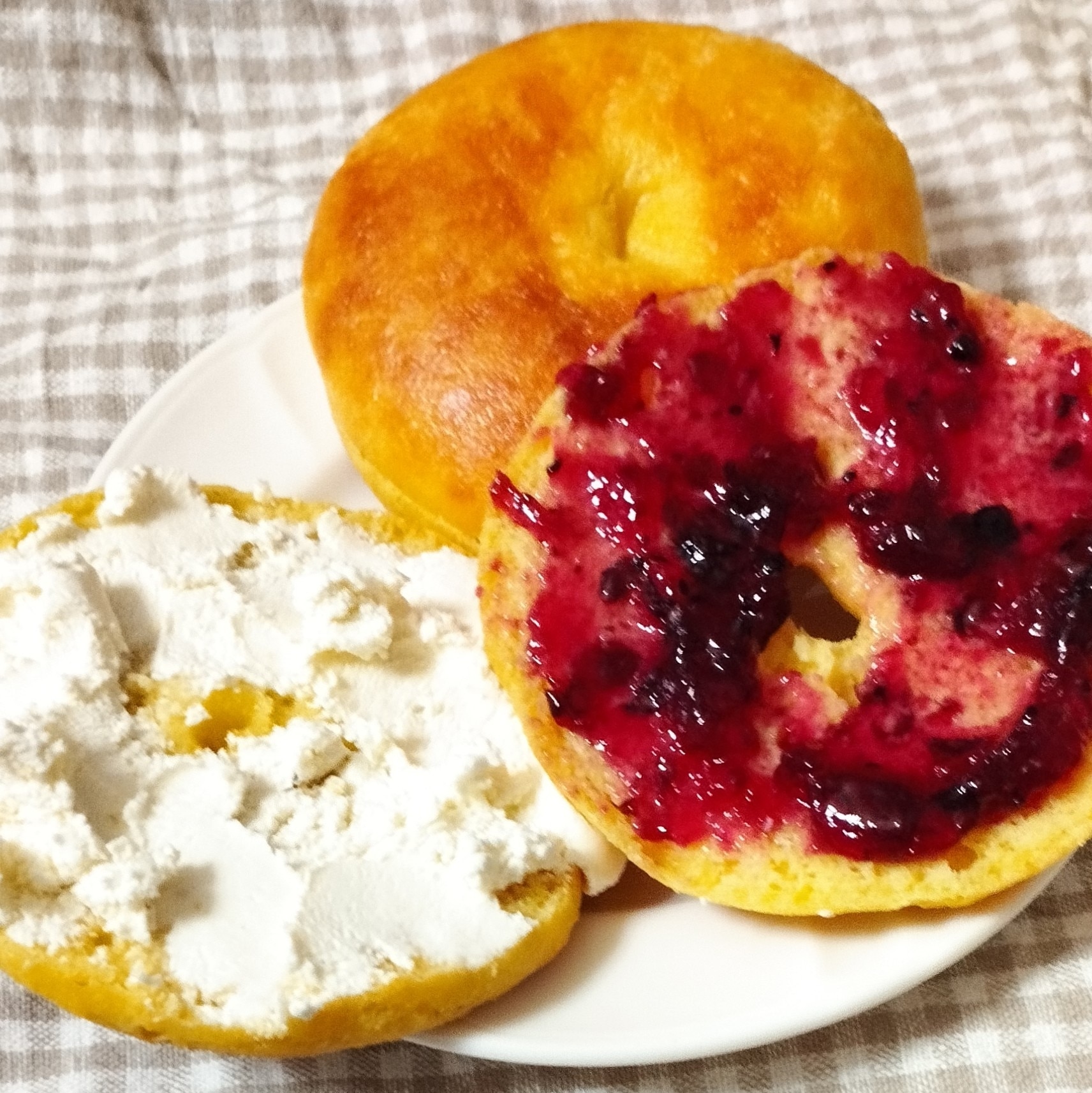 つくったよレポート「発酵無しケトリング無しグルテンフリー低糖質ベーグル」｜楽天レシピ