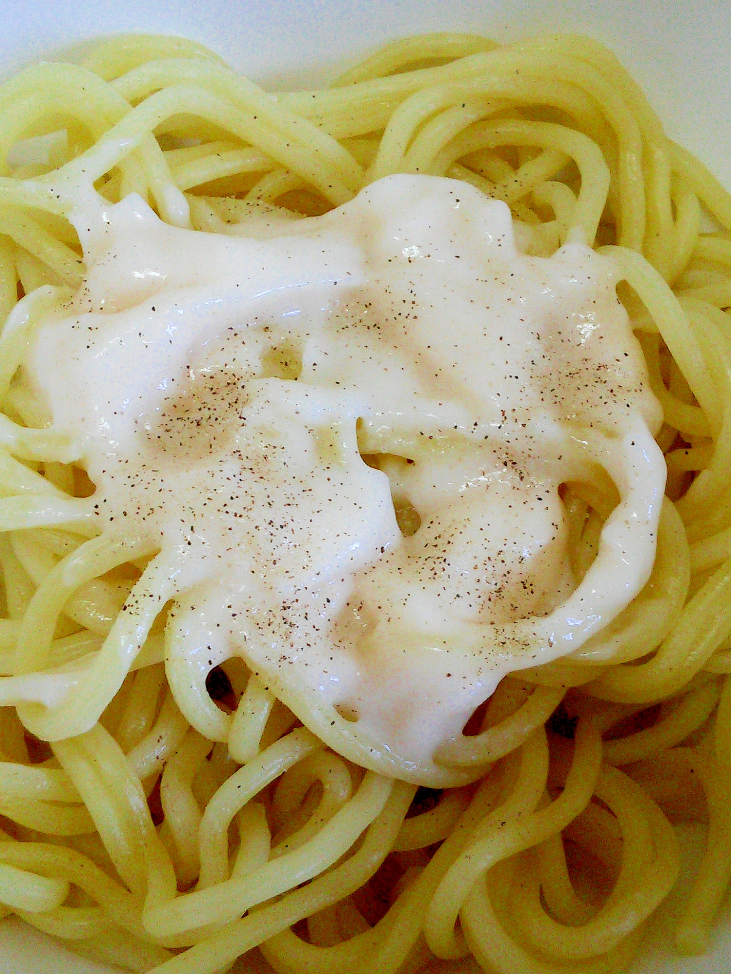 中華麺アレンジ ホワイトソース ホワイトペッパー レシピ 作り方 By みずたまsweet 楽天レシピ