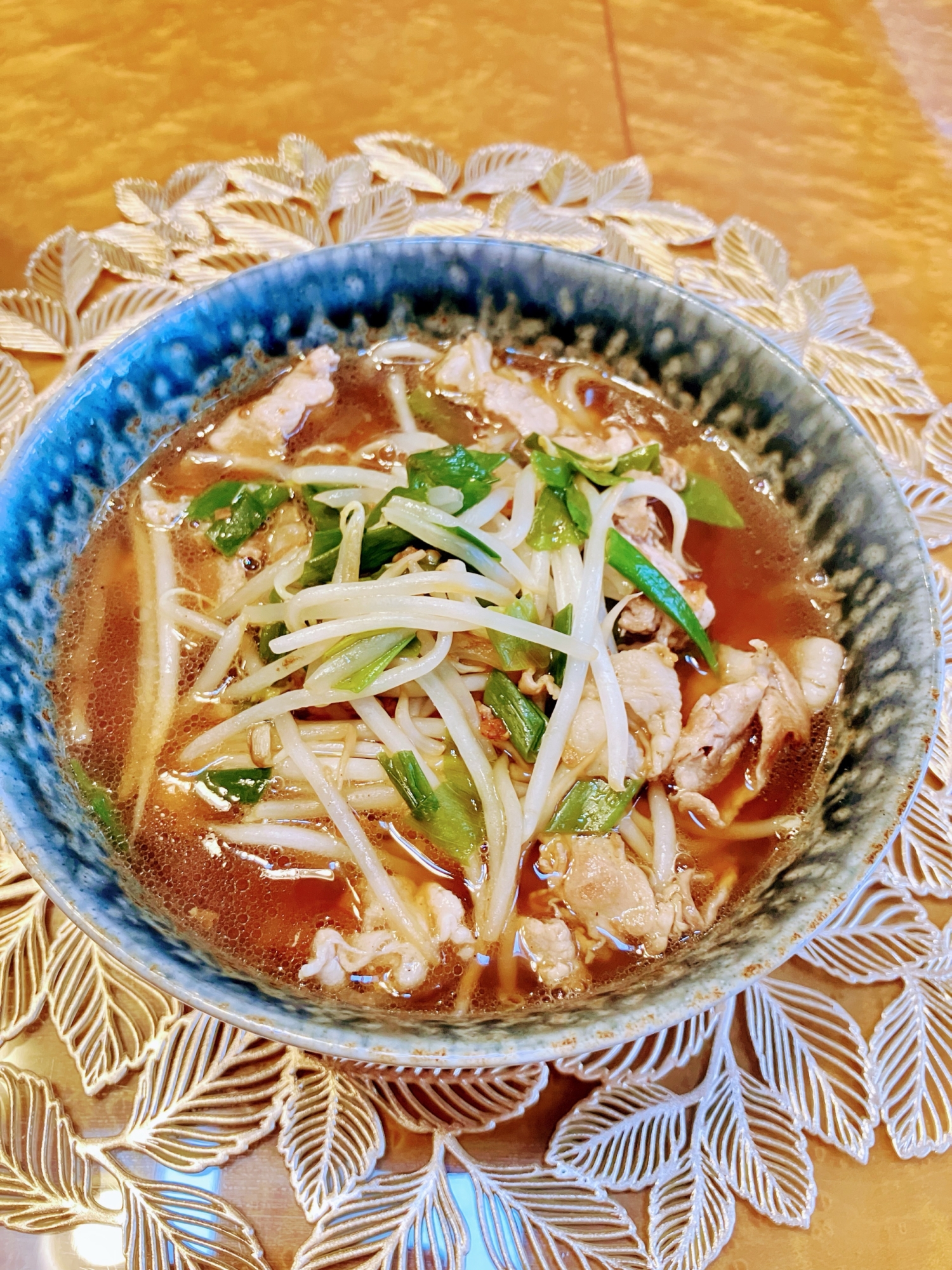 タンパク質たっぷり〜豚もやしラーメン〜