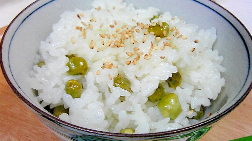 簡単　豆ごはん
