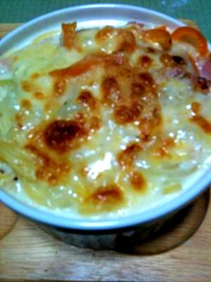 簡単♪スパゲティーグラタン