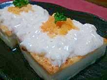 白いタルタルソースで食べる白い豆腐ステーキ
