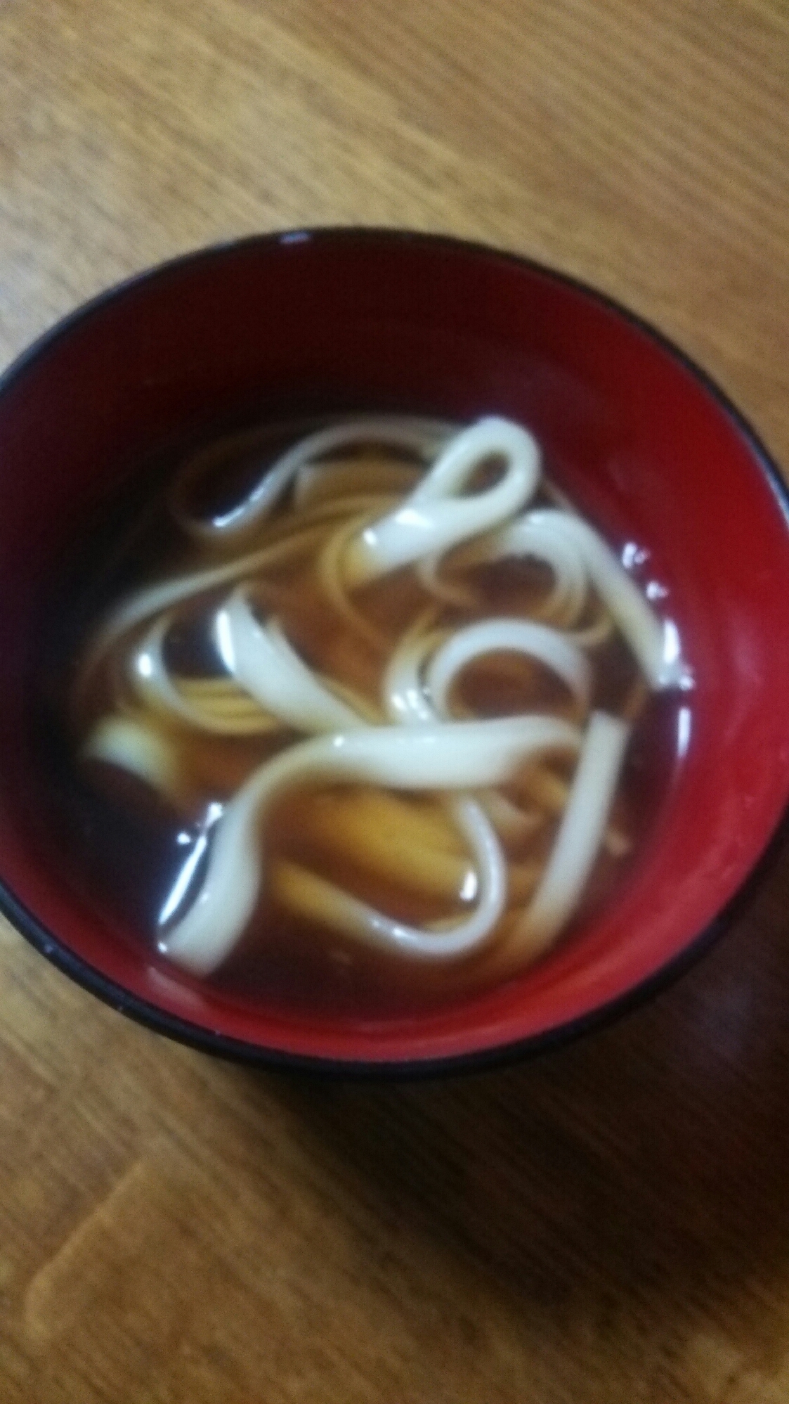 生姜餡掛けうどん