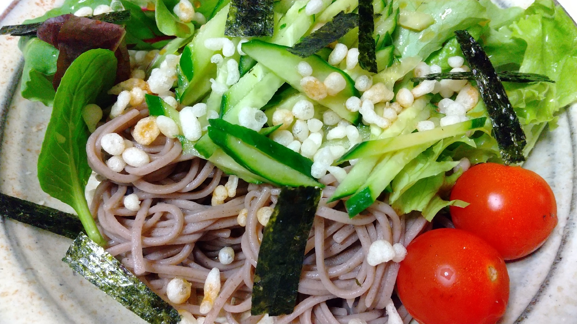 サラダ蕎麦！天かす入り