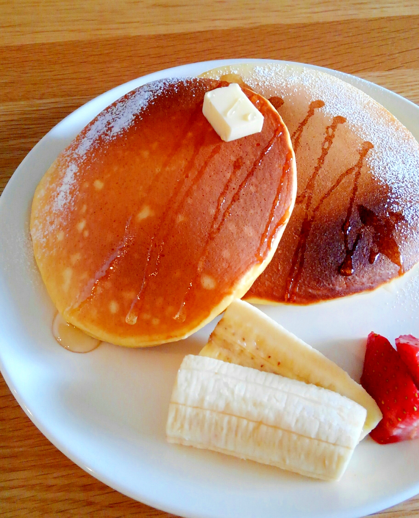 豆乳で!ホットケーキ