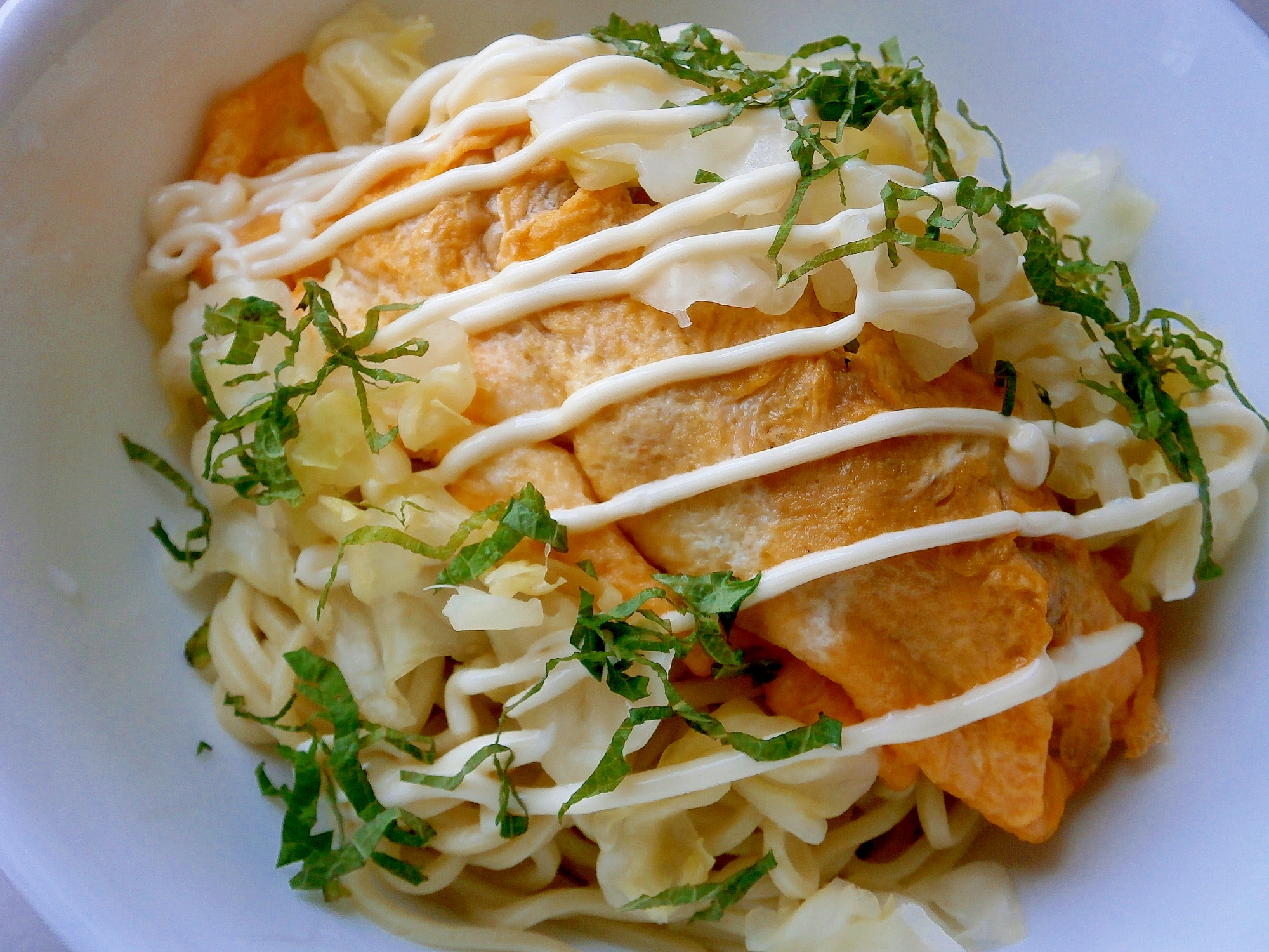 オムレツ冷やし中華