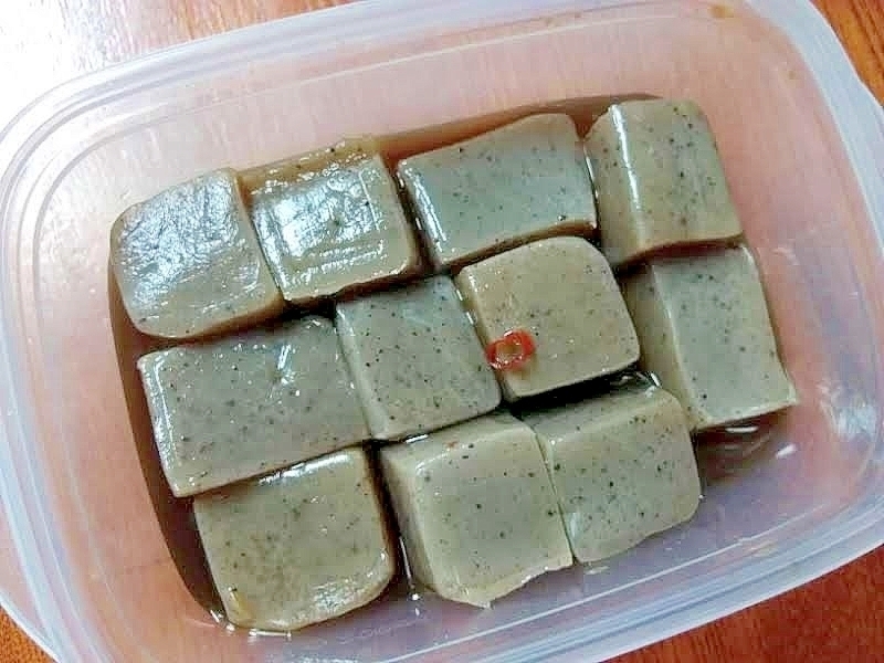 ●作り置きに♪レンジで簡単！冷やし蒟蒻生姜風味●