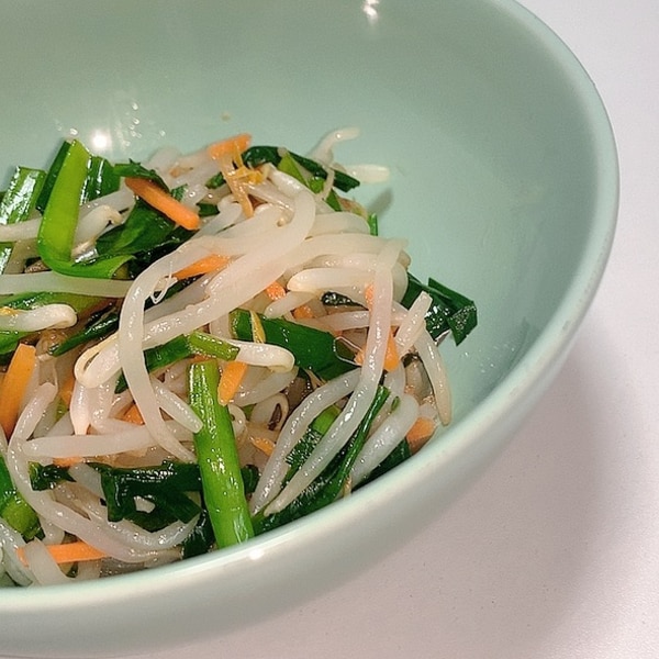 ニラ入りミックスもやしでナムル レシピ 作り方 By ぺこんぽこん 楽天レシピ ニラ入りミックスもやしでナムル レシピ 作り方 By ぺこんぽこん 楽天レシピ