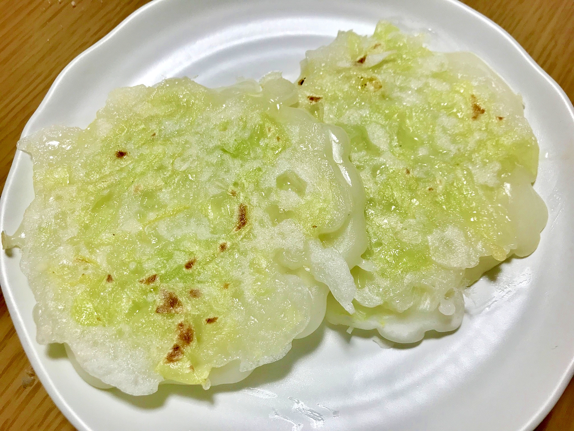 離乳食後期 卵なし米粉のお好み焼き レシピ 作り方 By Maroncream 楽天レシピ