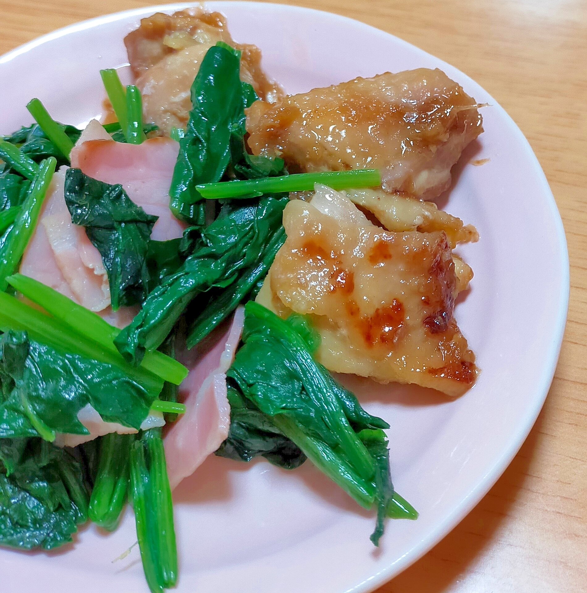 鶏モモ肉の生姜焼き