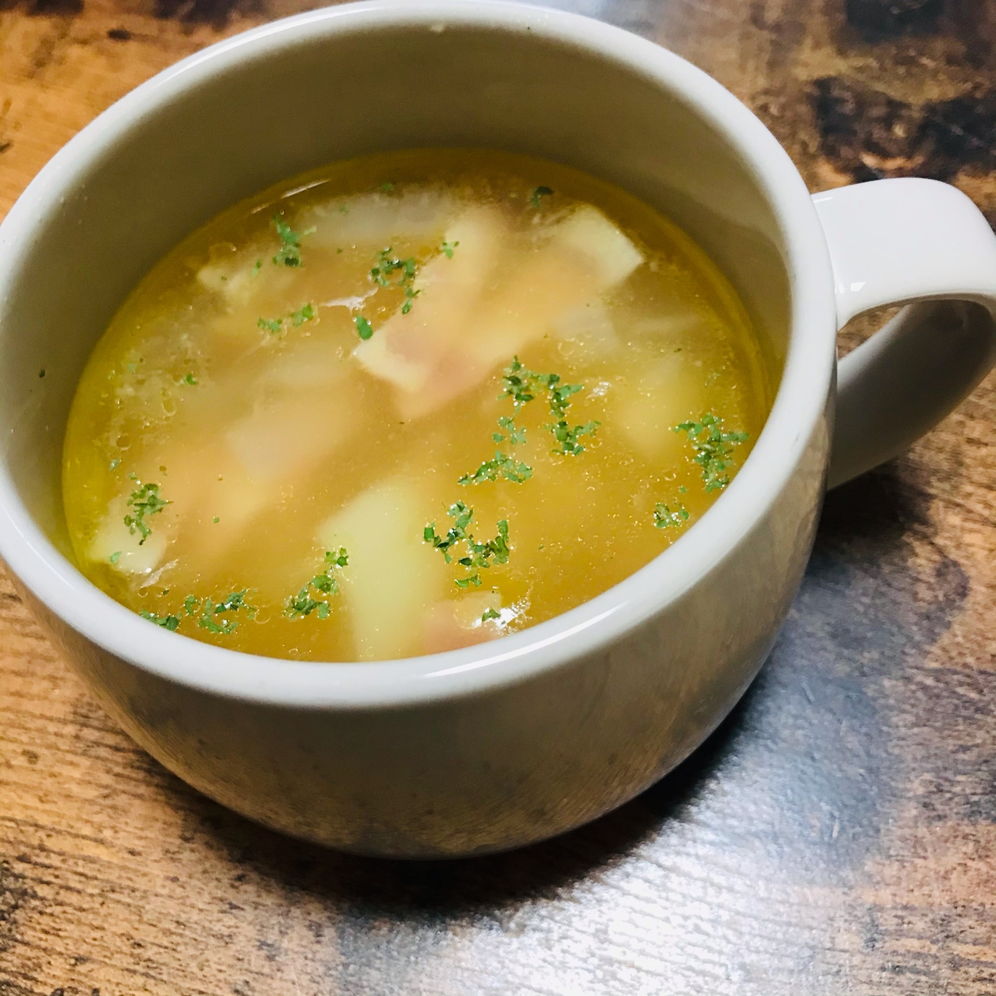 簡単コンソメスープ♪ レシピ・作り方 by uuuchan - 楽天レシピ