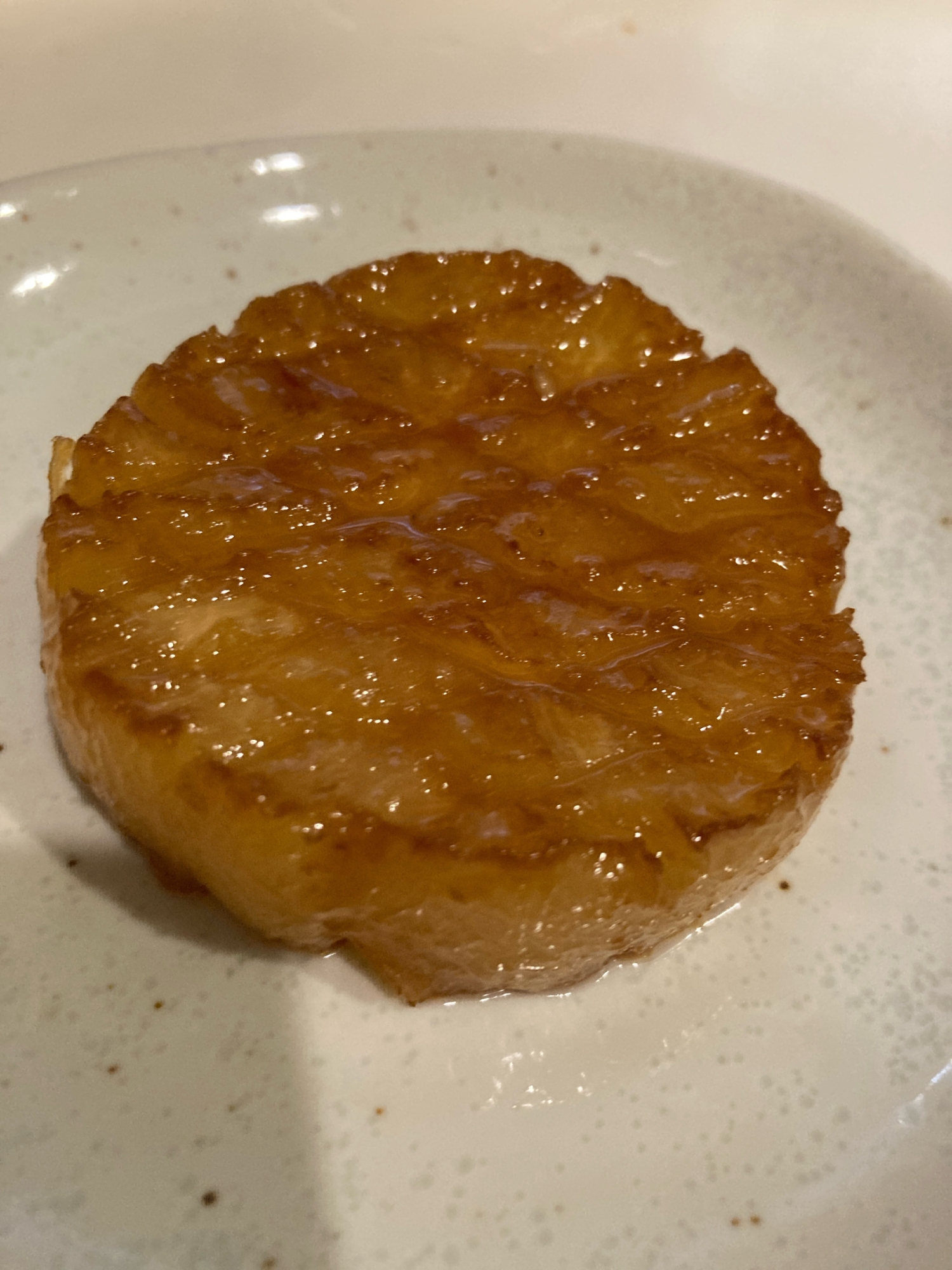 焼き肉のタレで大根ステーキ