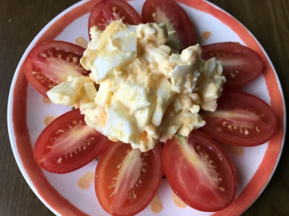 こんにちは♪ミニトマトで昼食にいただきました。彩りも綺麗で栄養もありとても美味しかったです！ご馳走様でした(^｡^)