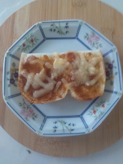 カレーピザトーストその5