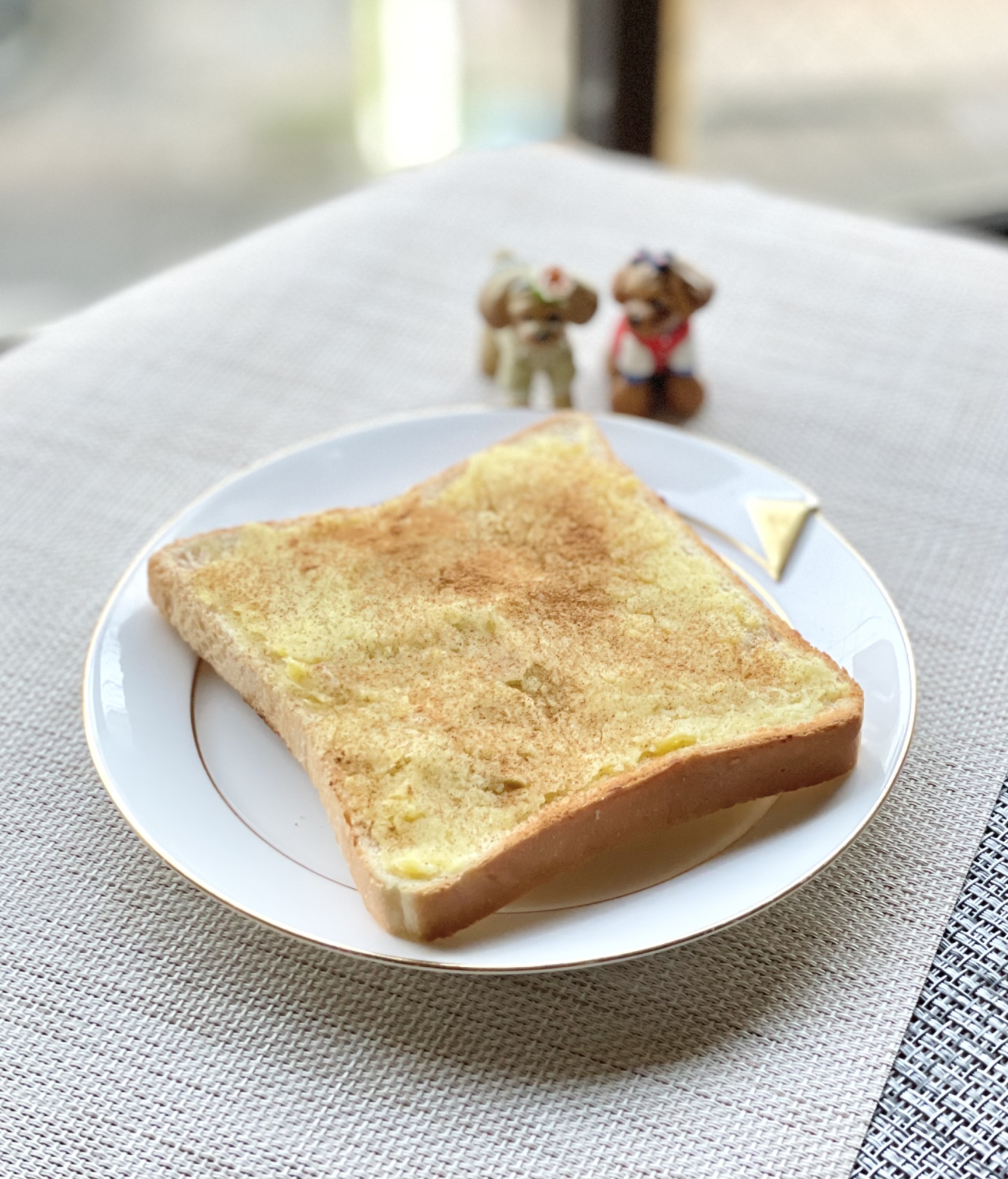 スイートポテト風♡薩摩芋トースト