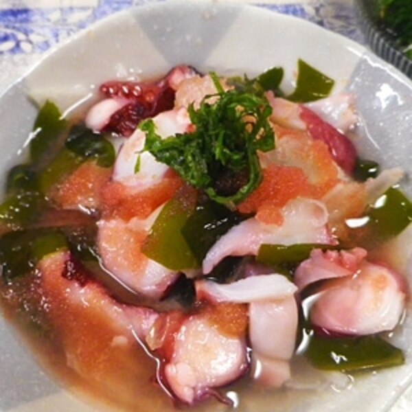 酢だこカブわかめのたらこ酢あえ レシピ 作り方 By Leopoo 楽天レシピ 酢だこカブわかめのたらこ酢あえ レシピ 作り方 By Leopoo 楽天レシピ