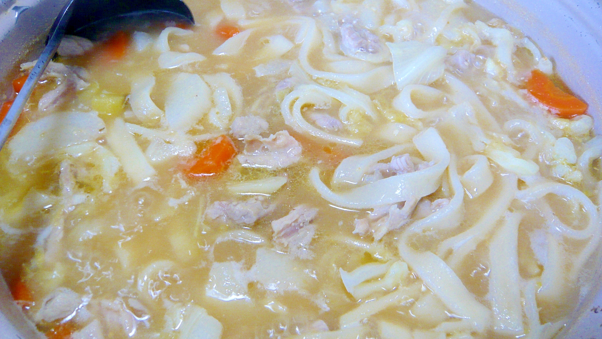 ❤ さつま芋&長芋入り! 我が家のほうとう鍋 ❤