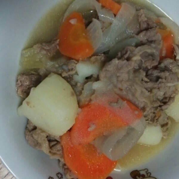 あっさり塩肉じゃが 牛肉 レシピ 作り方 By 4045g 楽天レシピ あっさり塩肉じゃが 牛肉 レシピ 作り方 By 4045g 楽天レシピ