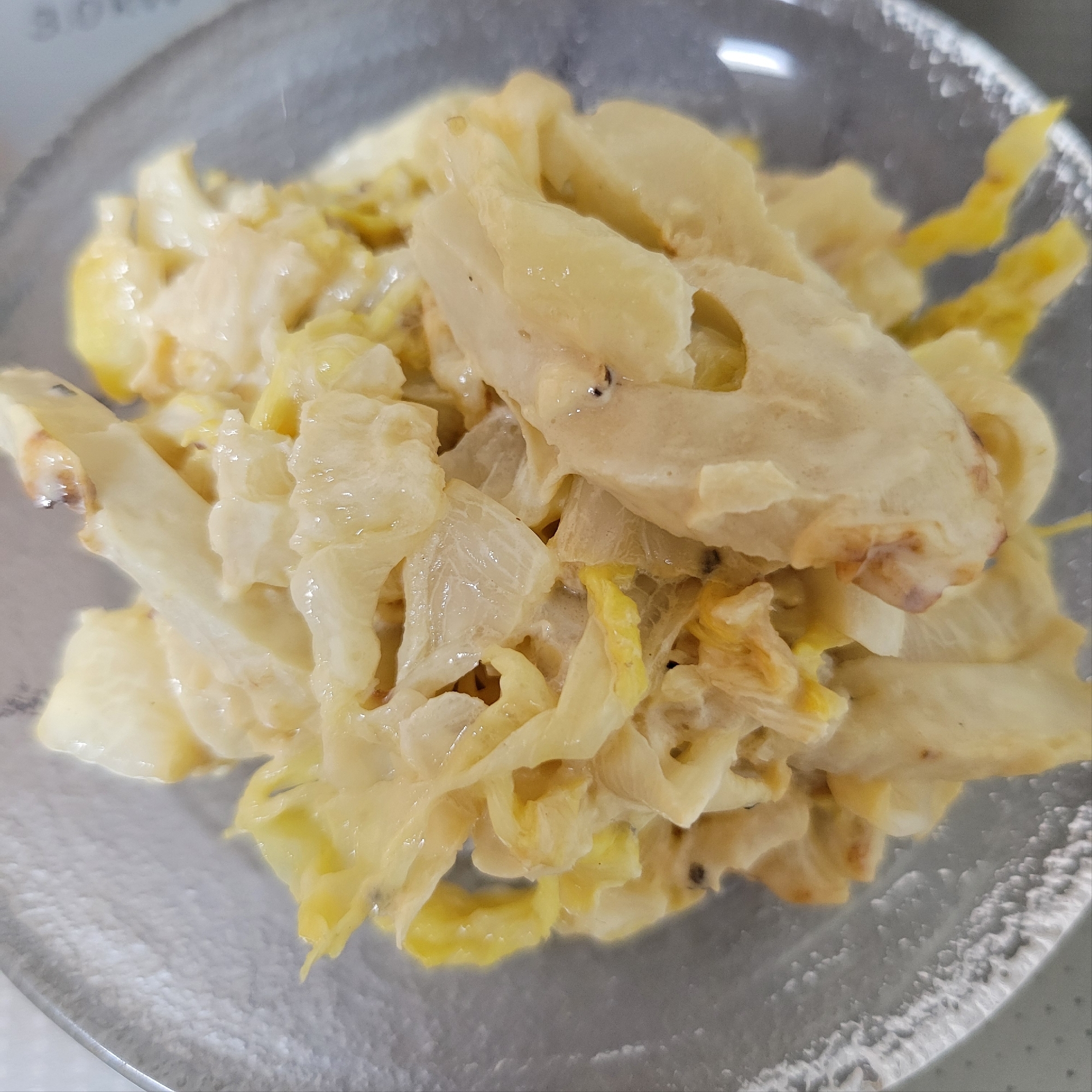 節約！簡単！白菜と竹輪のマヨネーズ醤油合え♪