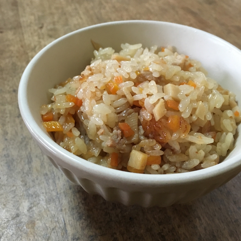 炊飯器で中華ちまき