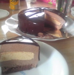 カフェ チョコのムースケーキ レシピ 作り方 By 純金カステラ 楽天レシピ