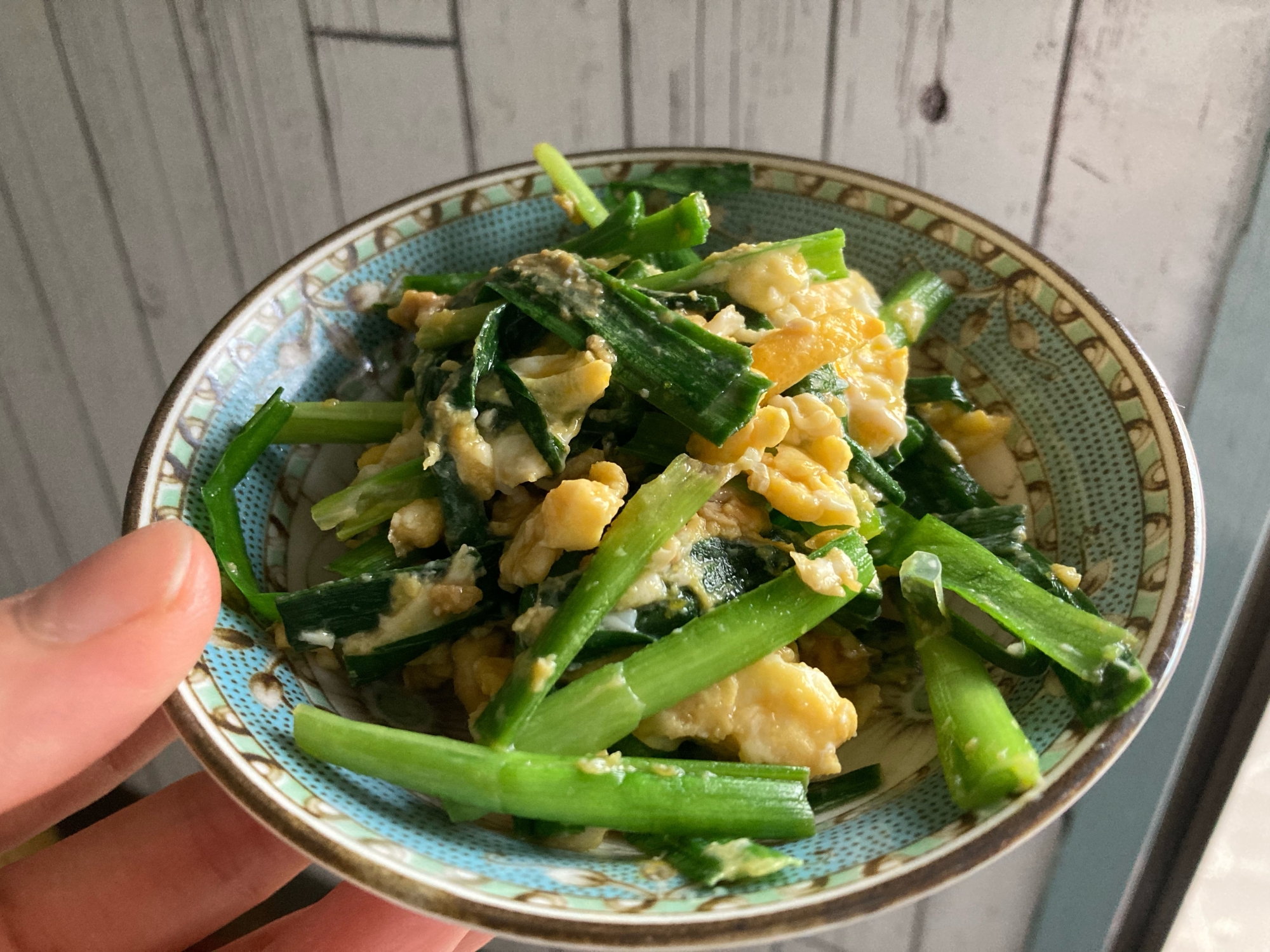 ニラ玉 レシピ 作り方 By Haru83y 楽天レシピ
