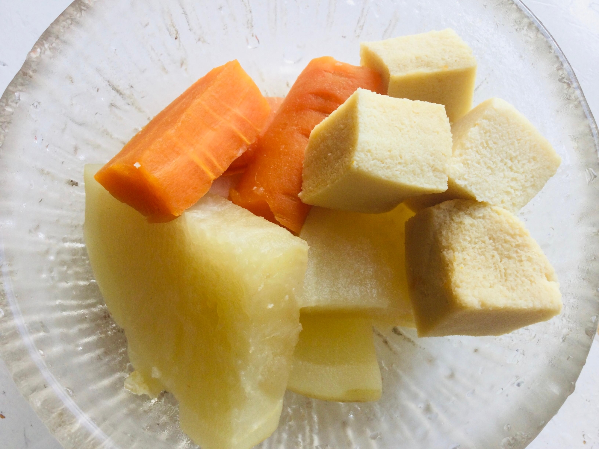 かぶと人参と高野豆腐の煮物