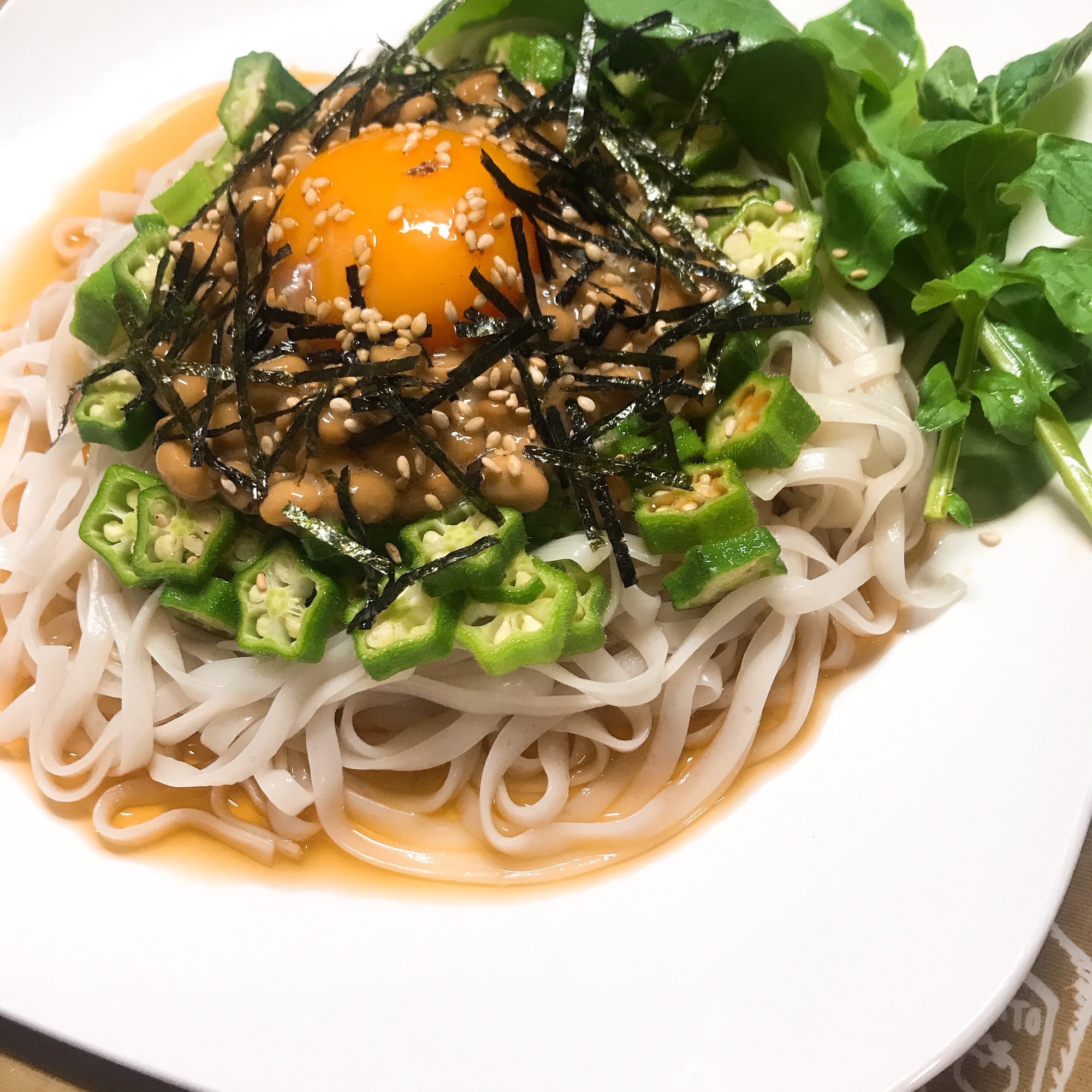 糖質オフ！ヘルシーネバネバぶっかけ麺