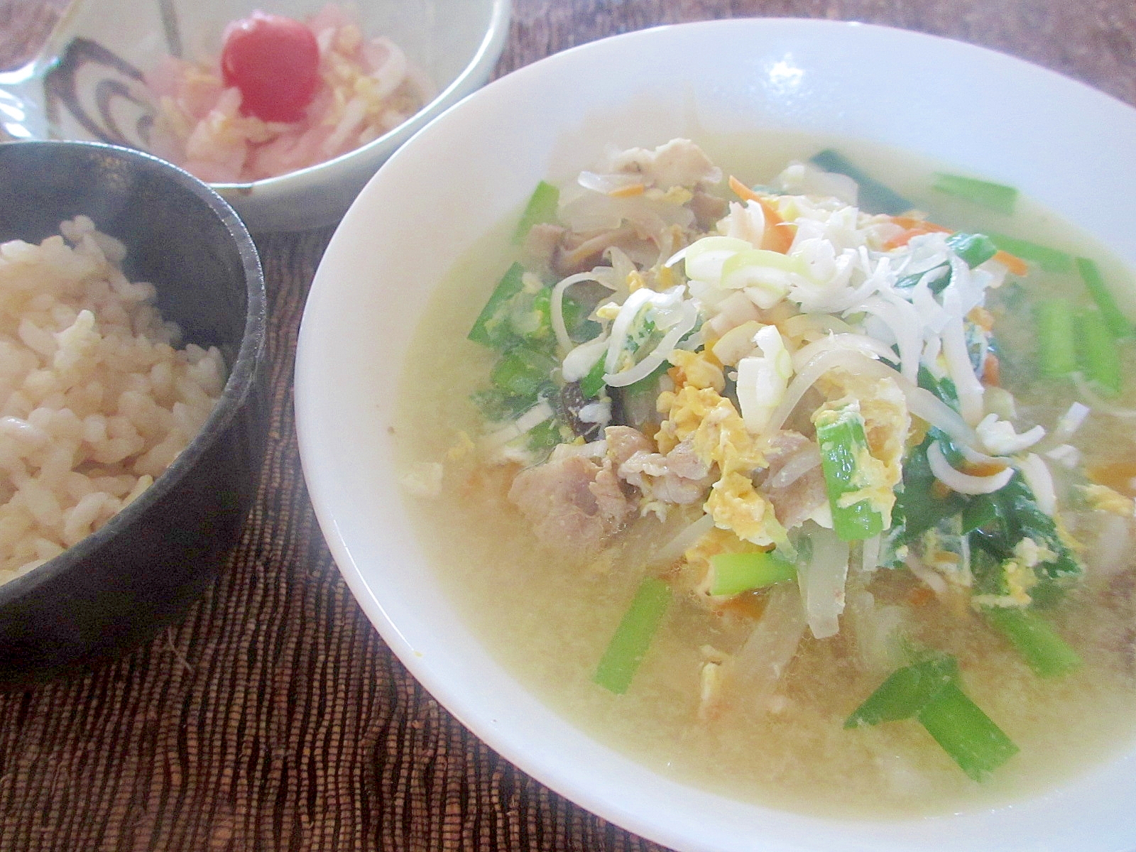 豚バラと大根のクッパ風スープご飯