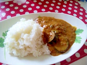 ズッキーニ＆なすのチキンカレー＾＾