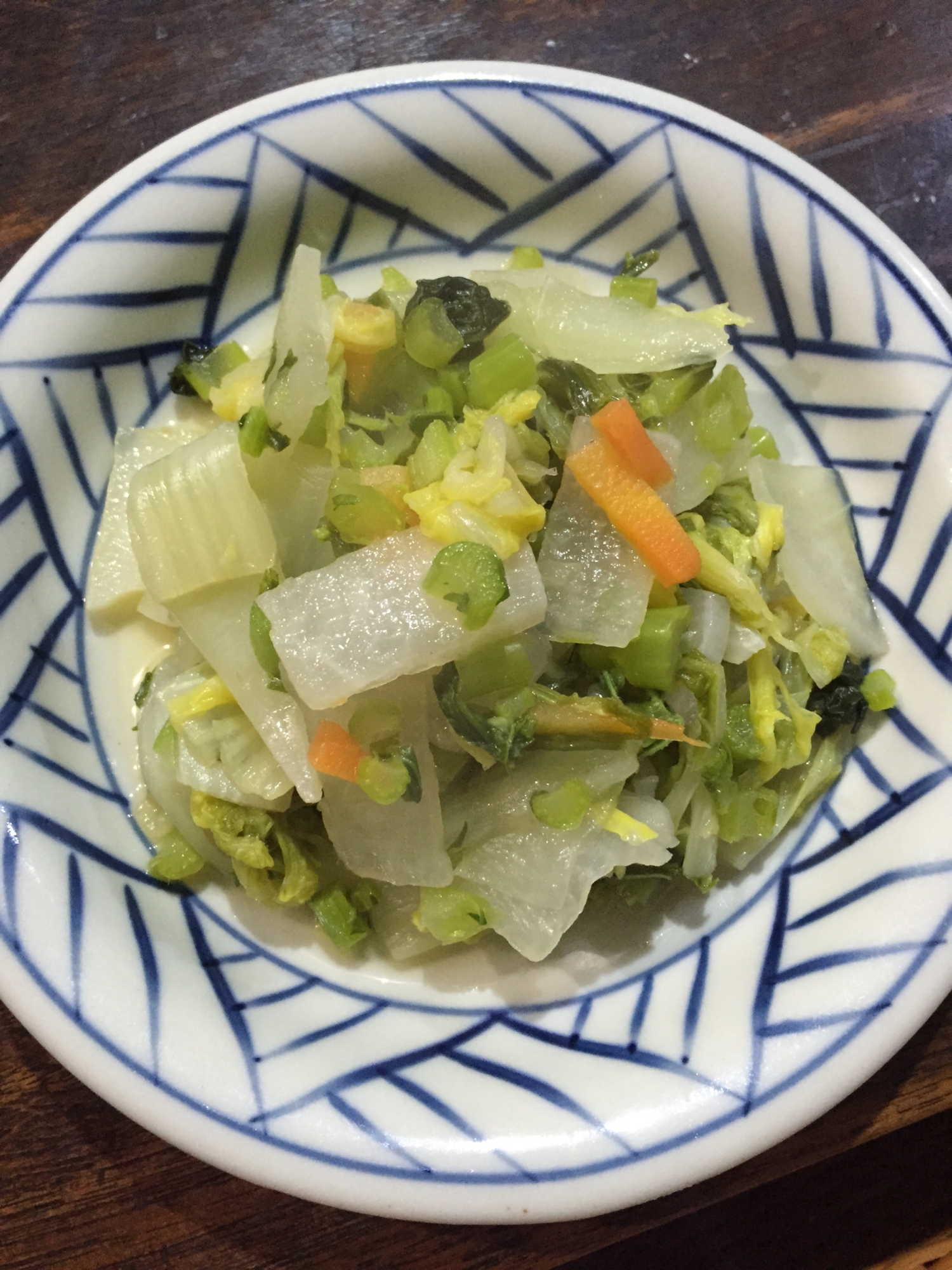 白菜と大根のコンソメ煮
