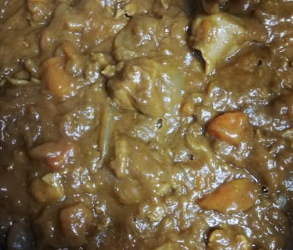 なすと豚こまの和風カレー☆