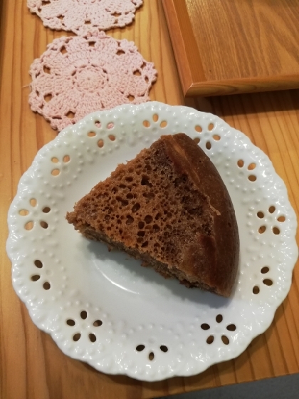 炊飯器でチョコケーキ