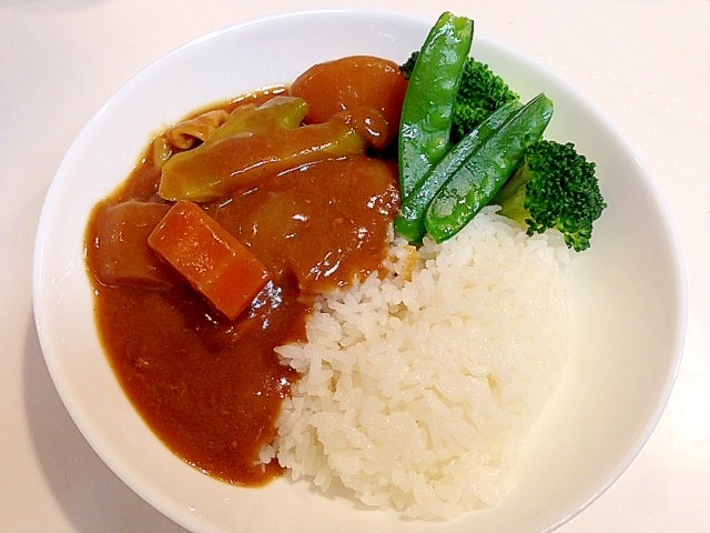 茎も葉も☆まるごとブロッコリカレー