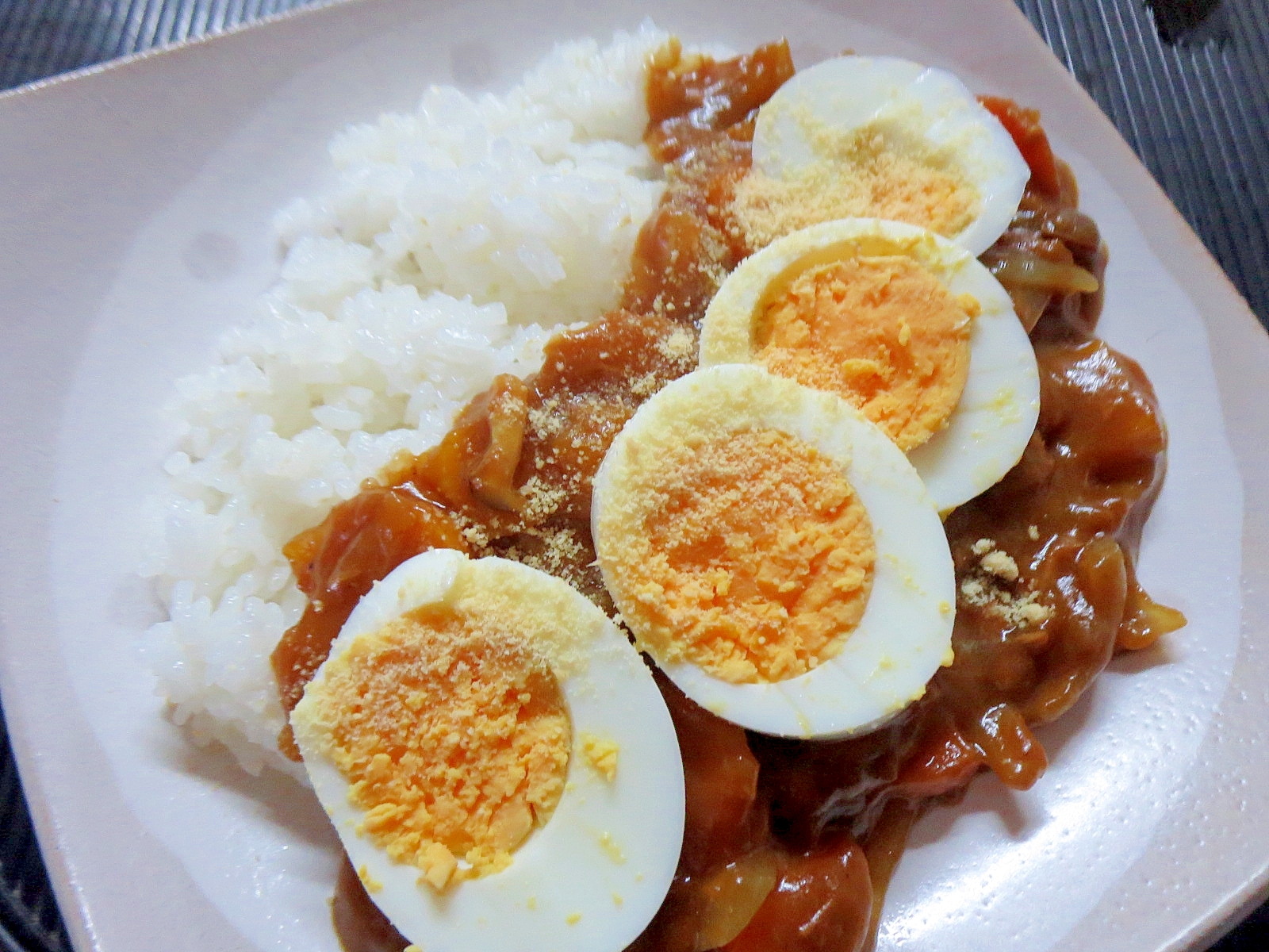 ゆで卵カレー レシピ 作り方 By Libre 楽天レシピ