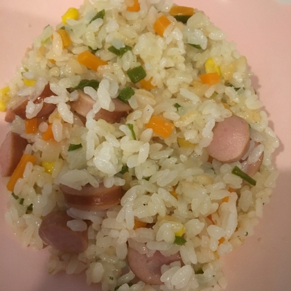 炊飯器でピラフ