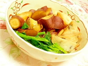 お母さぁ～ん❤薩摩芋と丸天の優しい煮物❤