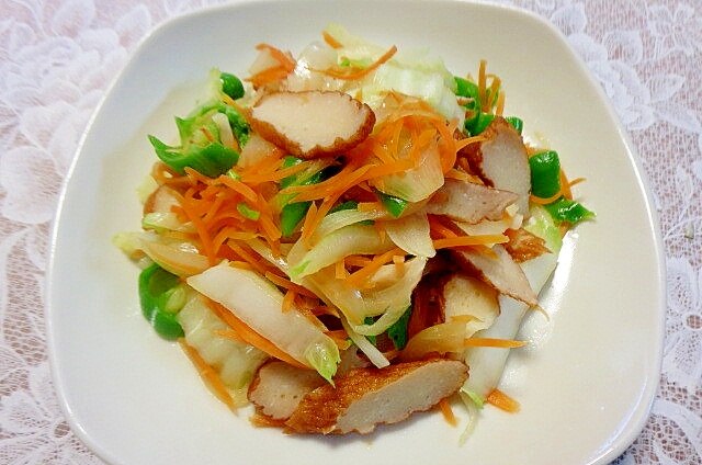 さつま揚げの野菜炒め レシピ・作り方 by libre* - 楽天レシピ