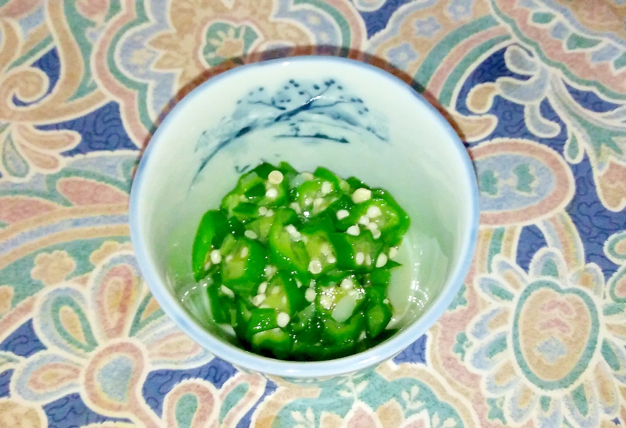 ねばねば食材✴オクラといかのおかず