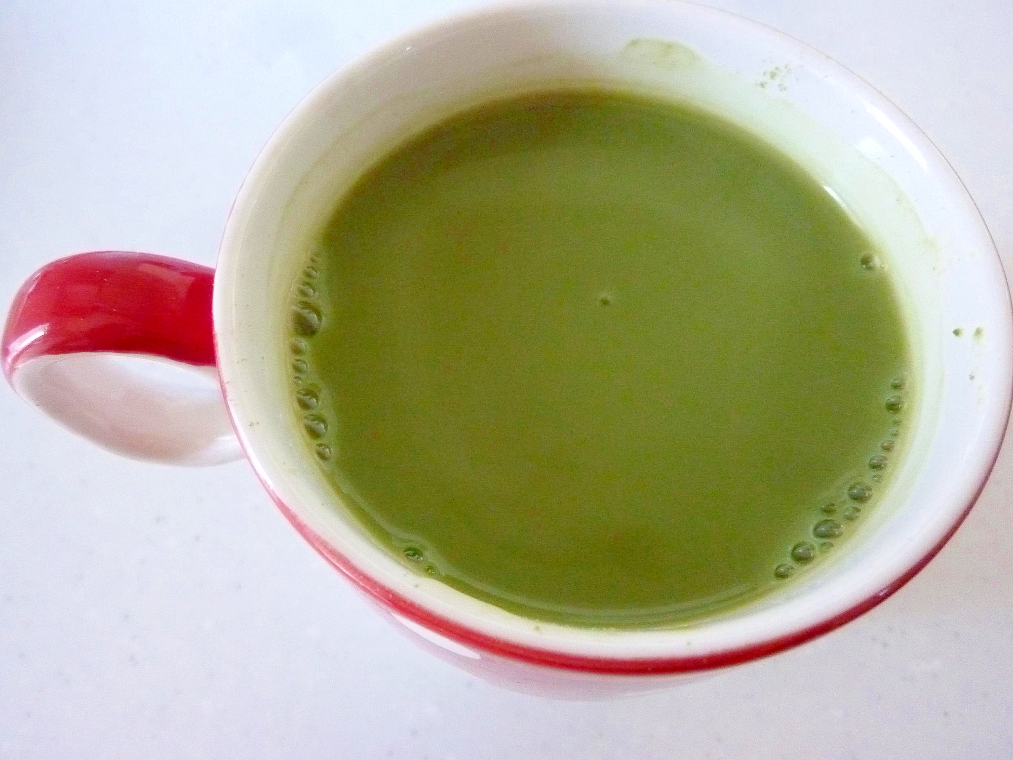 ☆青汁ほうじ茶ミルク☆