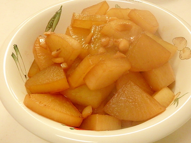 ご飯が止まらない 大根のにんにく甘辛炒め煮 レシピ 作り方 By めい 楽天レシピ