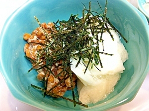 ツルツルネバネバ☆栄養満点の長芋納豆