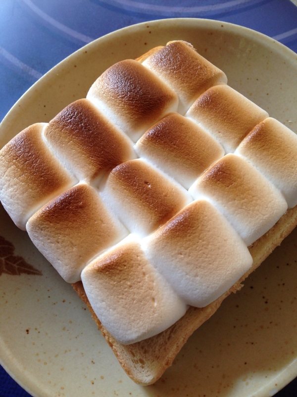 マシュマロトースト レシピ・作り方 by ろみちゃん.｜楽天レシピ