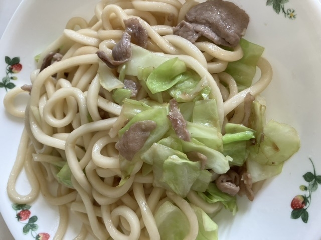 塩焼きうどん